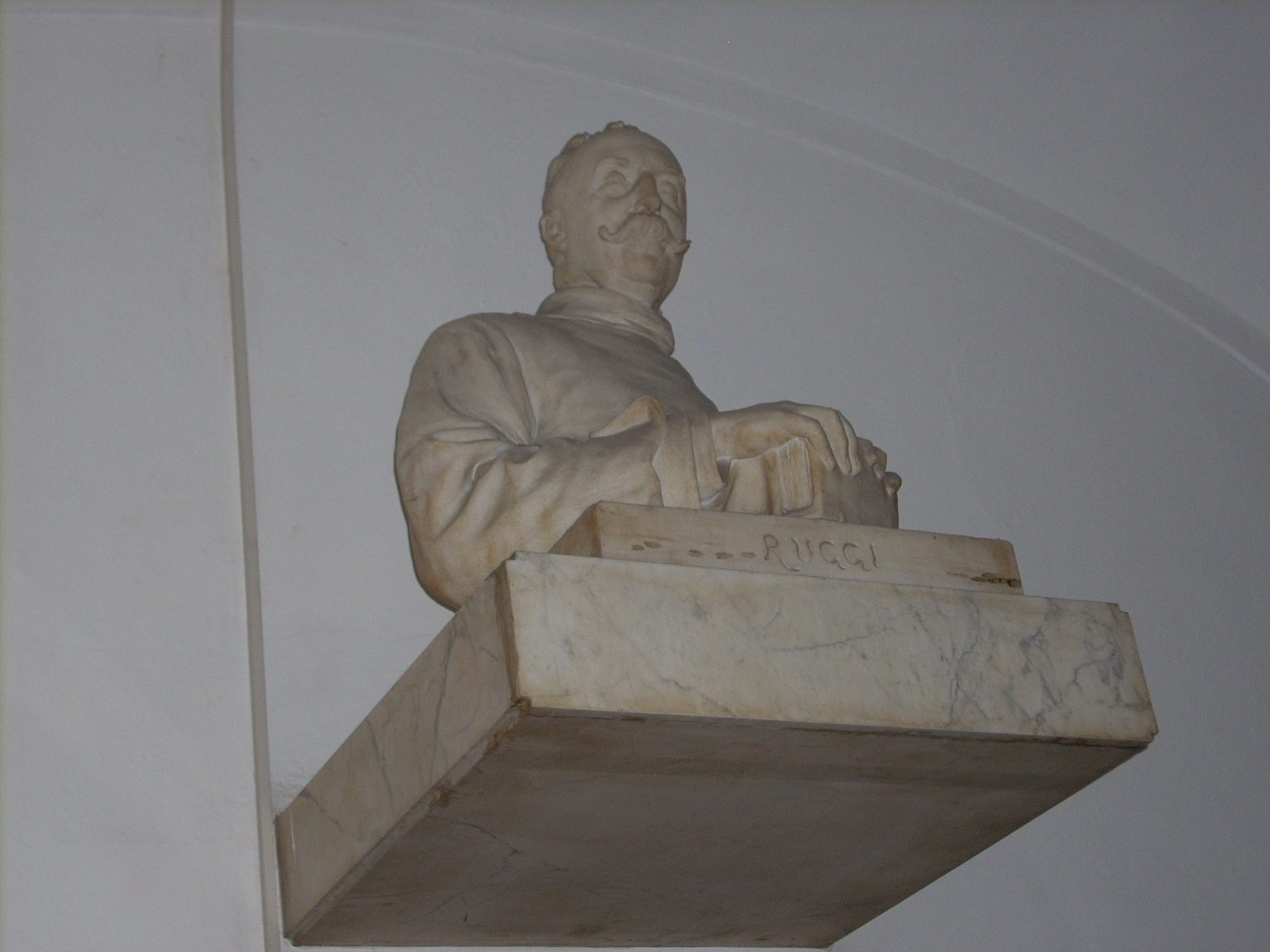 Giuseppe Ruggi s monument, Policlinico Sant'Orsola, Bologna.JPG